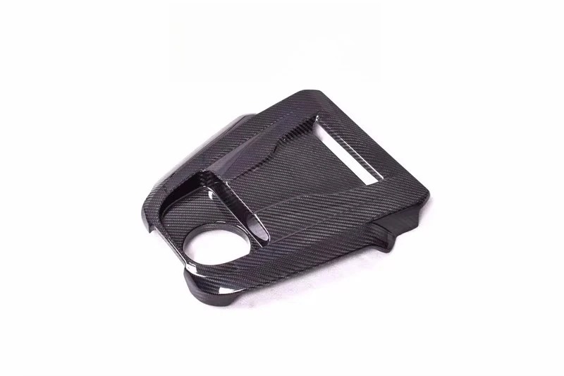 Trade Assurance Dry Carbon Fiber Engine Cover interior Trim For 2016-2018 R8 Coupe & Spyder V10 & V10 Plus Coupe